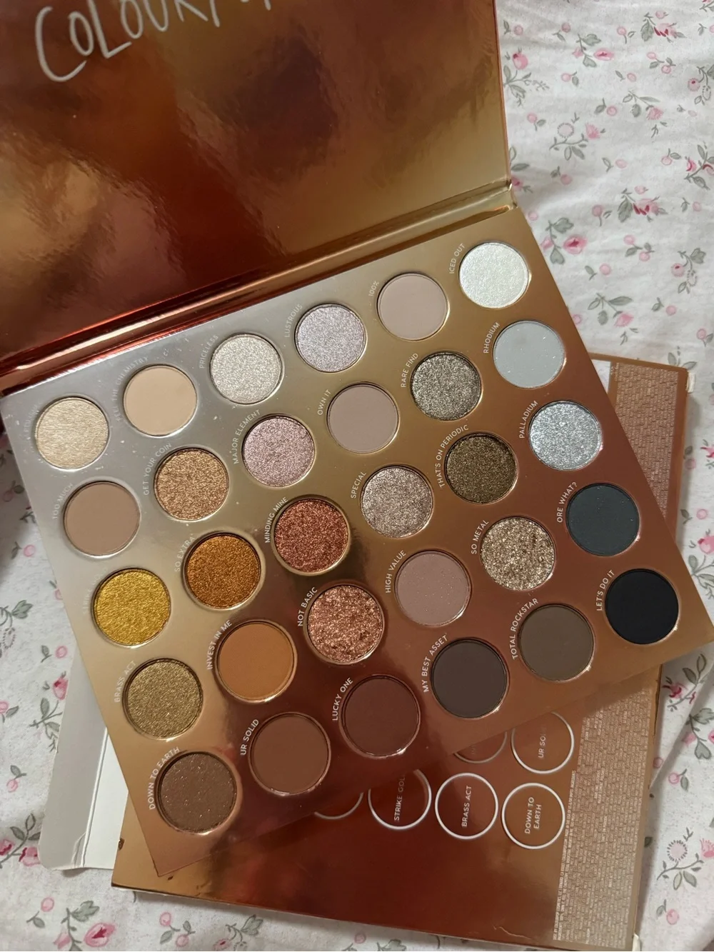 ColourPop Precious Metals Eyeshadow Palette - Rose Gold & Copper